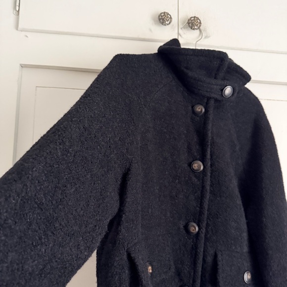 Sezane Leo Coat - Black - Picture 4 of 6